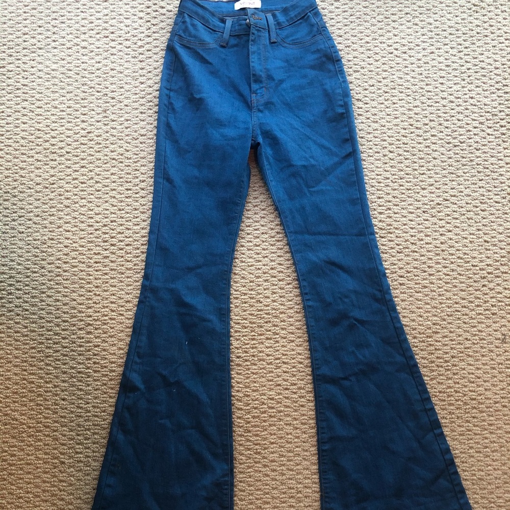Flared jeans